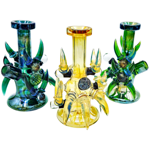 7″ COLOR FUME HORN WAFFLE RIG