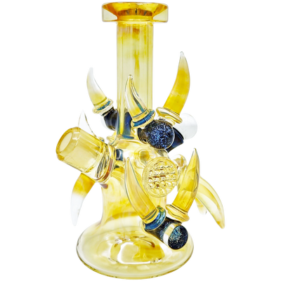 7″ COLOR FUME HORN WAFFLE RIG