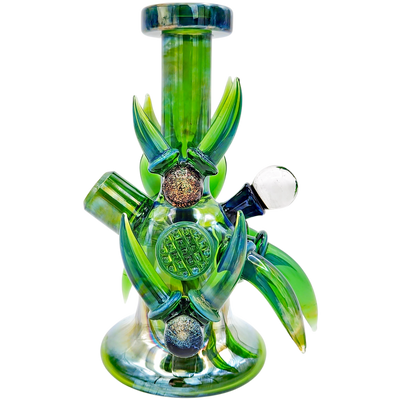7″ COLOR FUME HORN WAFFLE RIG