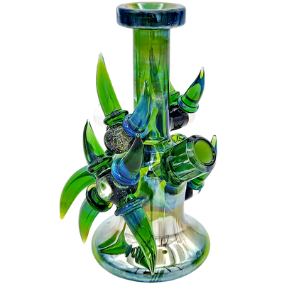 7″ COLOR FUME HORN WAFFLE RIG