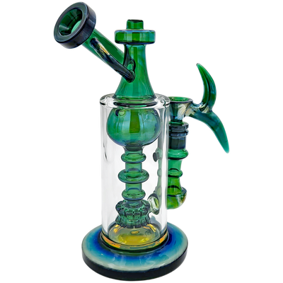 9.5" Color Fume Maria Drain Incycler