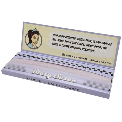 Blazy Susan Purple Rolling Papers – 1 ¼