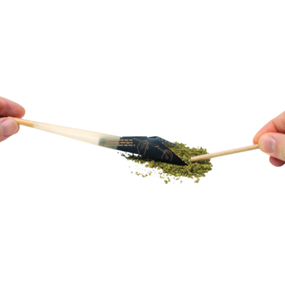 RAW Black King Size Triangle Scoop Cones 3pk 30bx