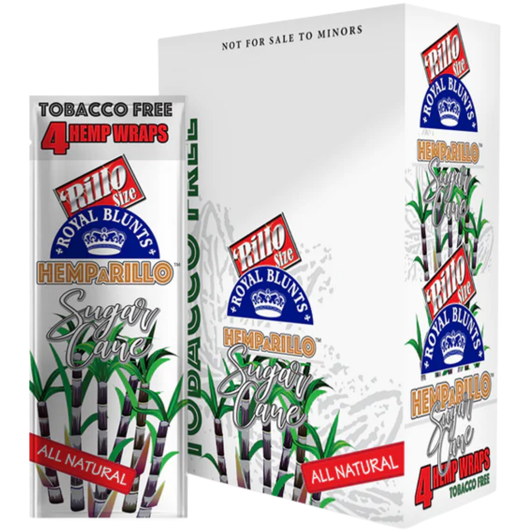 Royal Blunts Hemparillo All Natural (4 Wraps) - Sugar Cane - product photo