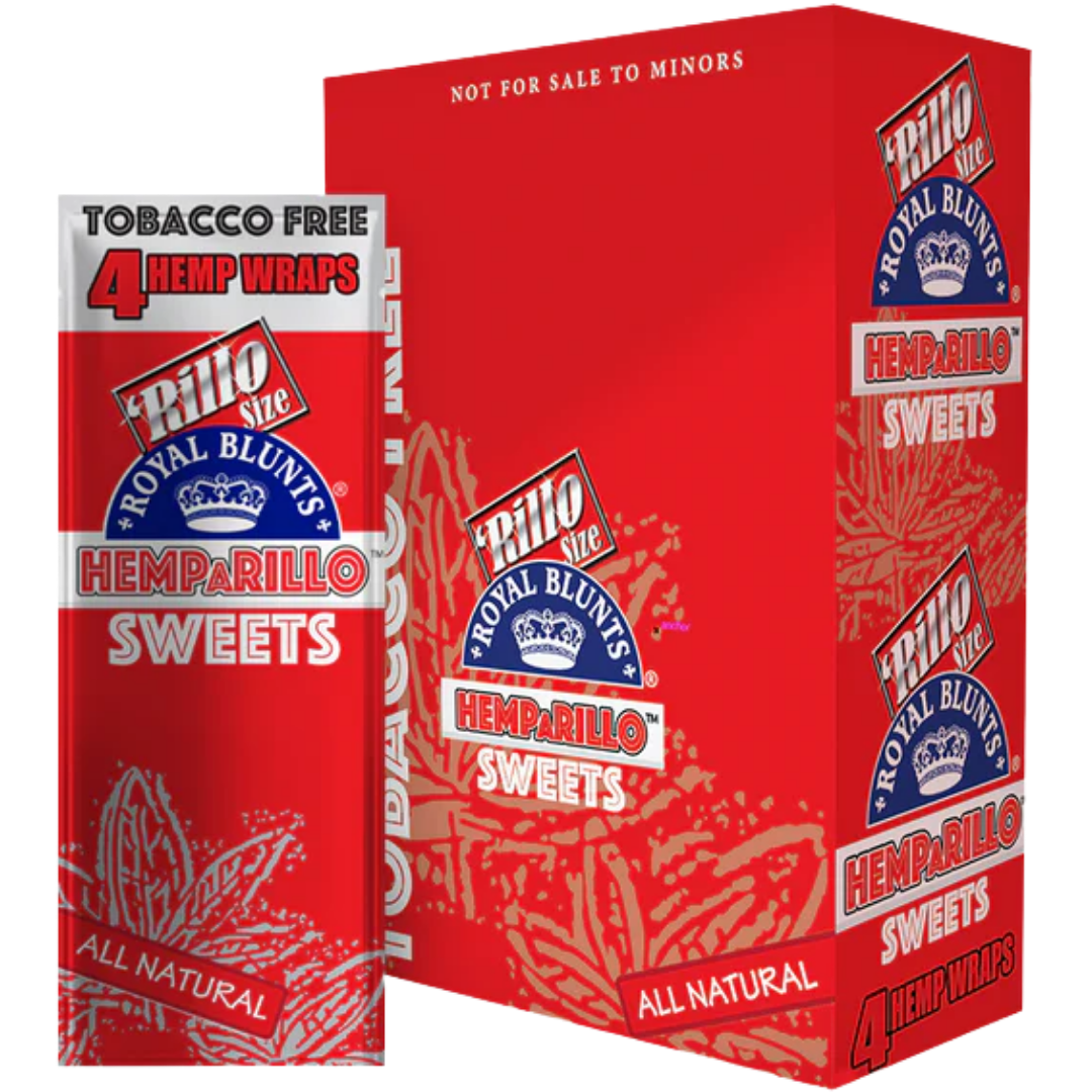 Royal Blunts Hemparillo All Natural (4 Wraps) - Sweets - product photo