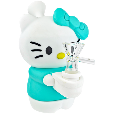 5.5" Silicone Hello Kitty Bubbler