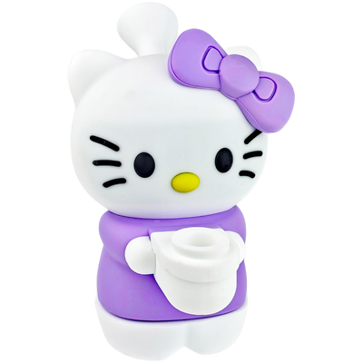 5.5" Silicone Hello Kitty Bubbler