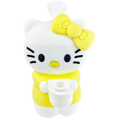 5.5" Silicone Hello Kitty Bubbler