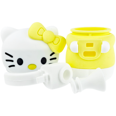 5.5" Silicone Hello Kitty Bubbler
