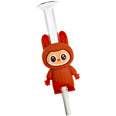 7″ Silicone Nectar Straw w/ Ceramic Tip - additional view