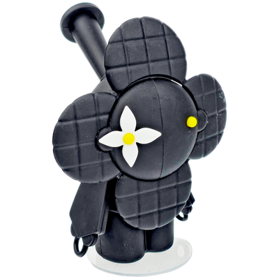 5" Silicone Standing Flower Guy Bong - packaging