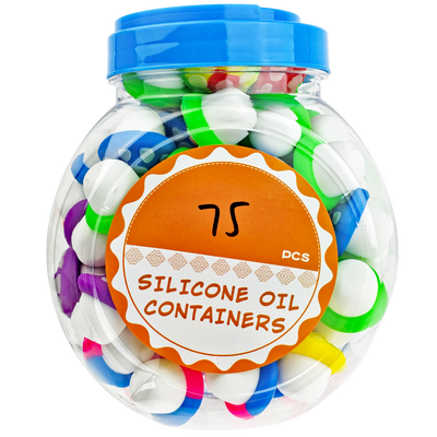 Silicone Mushroom Puck 75 Pack w/ Display Jar - photo 10