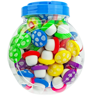 Silicone Mushroom Puck 75 Pack w/ Display Jar - photo 11