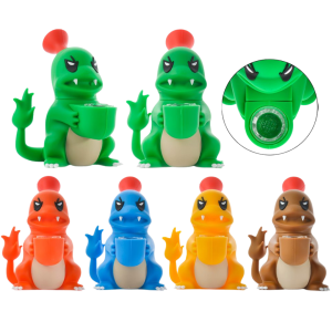 5″ SILICONE DRAGON BUBBLER