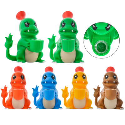 5″ SILICONE DRAGON BUBBLER