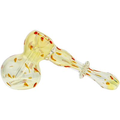 6″ Cobalt Fume Dot Hammer Bubbler