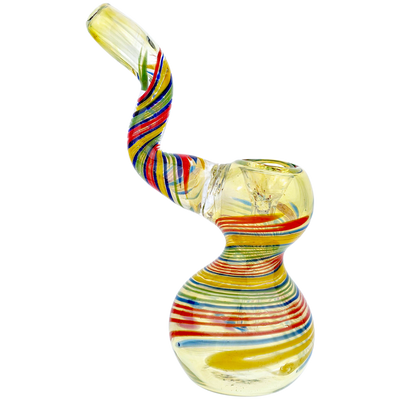 6″ Rasta Swirl Bubbler