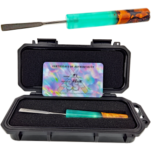 ROUND SESH SCEPTOR DAB TOOL – AQUA