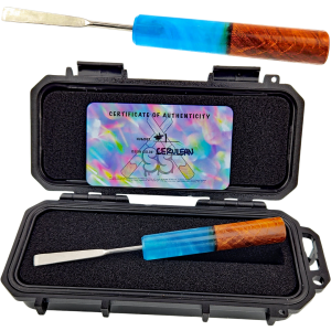 ROUND SESH SCEPTOR DAB TOOL – CERULEAN