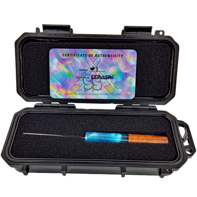 ROUND SESH SCEPTOR DAB TOOL – CERULEAN