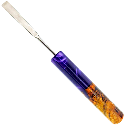ROUND SESH SCEPTOR DAB TOOL – AMETHYST