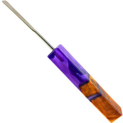 SQUARE SESH SCEPTOR DAB TOOL – AMETHYST