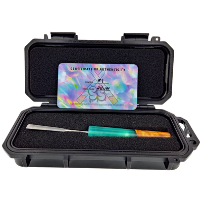 ROUND SESH SCEPTOR DAB TOOL – AQUA