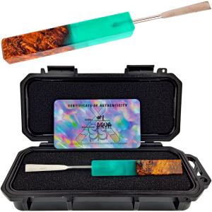 SQUARE SESH SCEPTOR DAB TOOL – AQUA