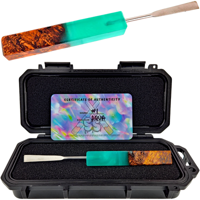 SQUARE SESH SCEPTOR DAB TOOL – AQUA