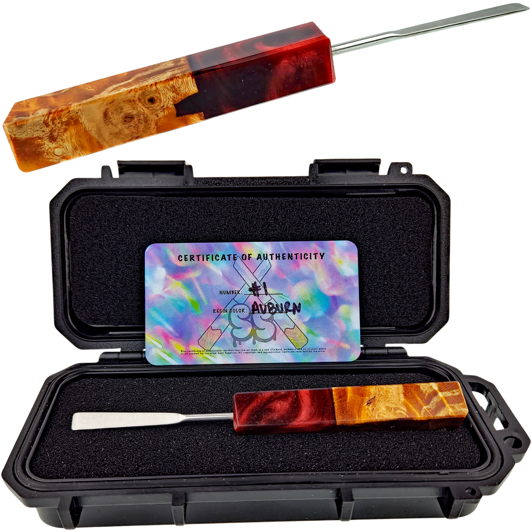 SQUARE SESH SCEPTOR DAB TOOL – AUBURN