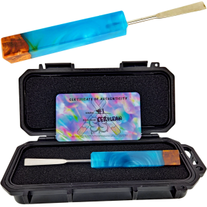 SQUARE SESH SCEPTOR DAB TOOL – CERULEAN