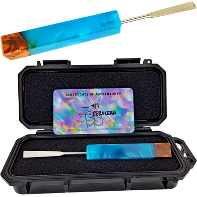 SQUARE SESH SCEPTOR DAB TOOL – CERULEAN