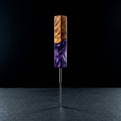 Miyagi Paints Sesh Sceptor Dab Tool on dark slate surface - Oil Slick Pad