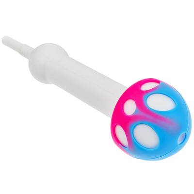 4" Silicone Mushroom Nectar Straw