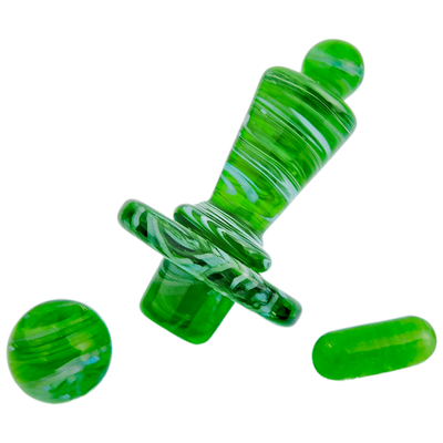 1.5" Color Swirl Terp Slurper Set (One Off)