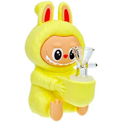 5.5" Silicone Sitting Labubu - photo 3