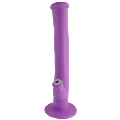 14" Solid Color Silicone Straight - Image 4
