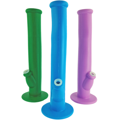 14" Solid Color Silicone Straight - Rolling Accessories