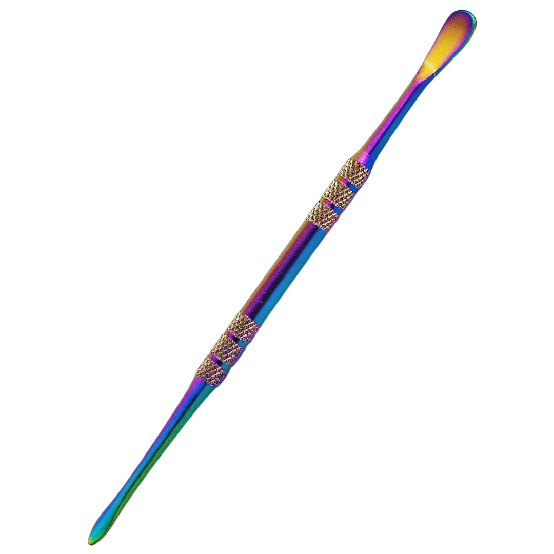 5″ IRIDESCENT STAINLESS STEEL DAB TOOL
