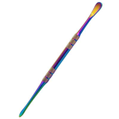 5″ IRIDESCENT STAINLESS STEEL DAB TOOL