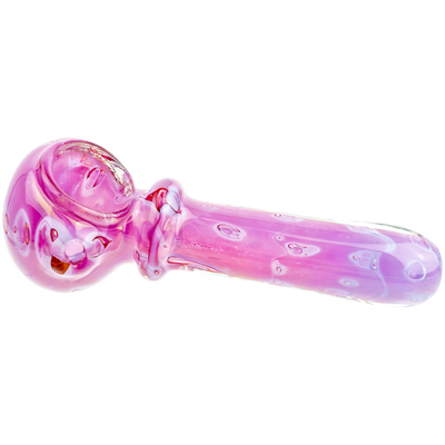 5" Pink Bubble Trap w/ Maria Neck Hand Pipe - photo 3
