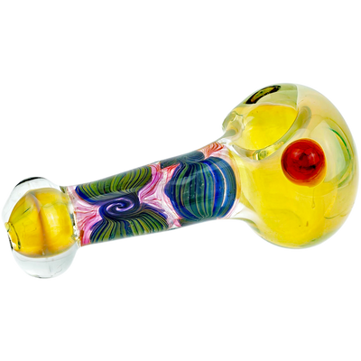 4.5" Stratus Fume Wigwag Body Accent Hand Pipe - photo 4