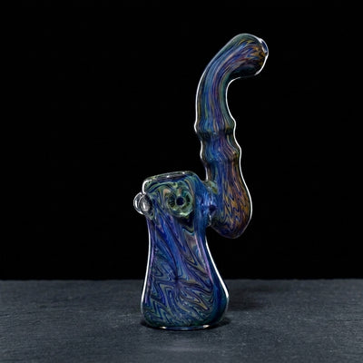 Editorial product photography on charcoal slate