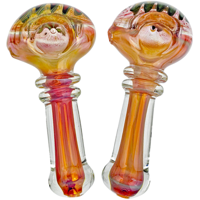 5" Fume Double Maria Wigwag Face Hand Pipe - main product photo