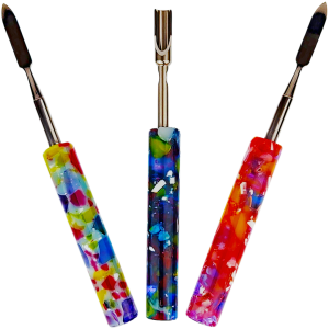 5.5″ STAINLESS STEEL & RESIN DAB TOOL