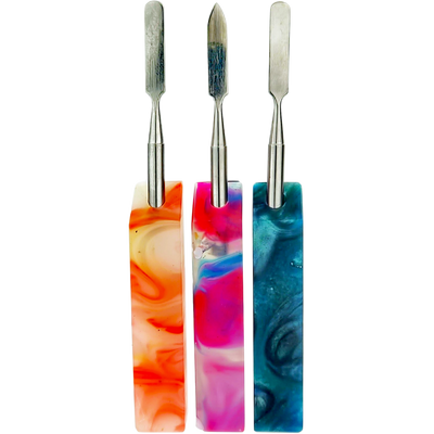 5.5″ STAINLESS STEEL & RESIN DAB TOOL