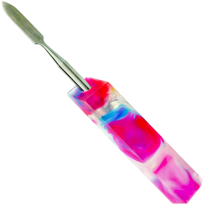5.5″ STAINLESS STEEL & RESIN DAB TOOL