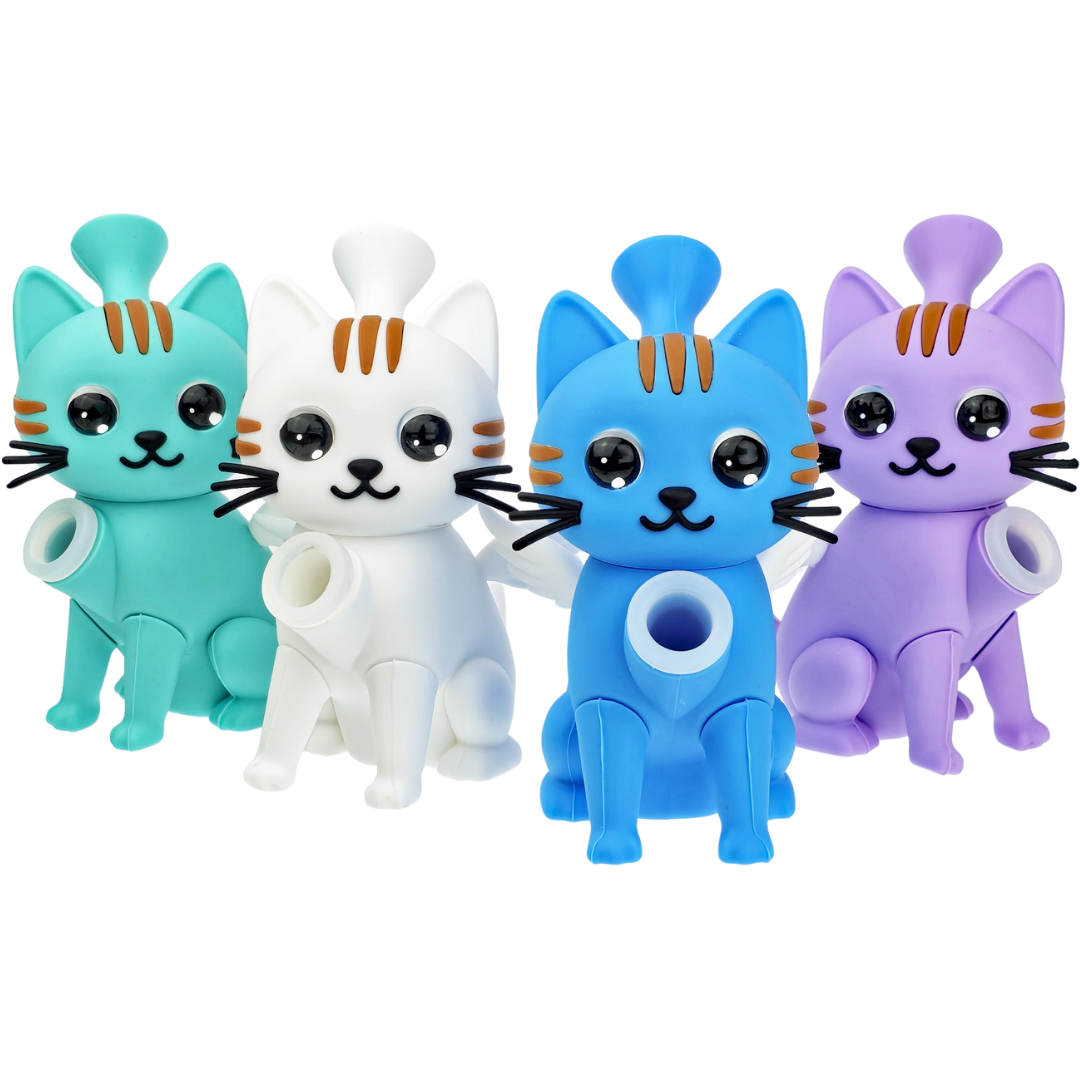 6" Silicone Cat w/ Wings - product photo