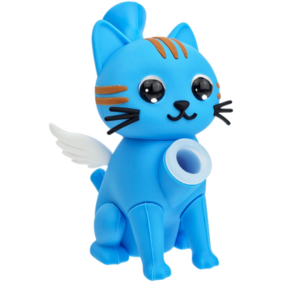 6" Silicone Cat w/ Wings - detail view