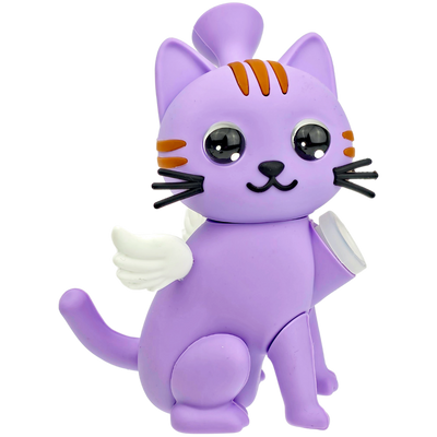 6" Silicone Cat w/ Wings - scale reference